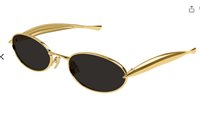 Sonnenbrille  Bottega Veneta BV1386S001-GOLD-GOLD-GREY57 - BV1386S001-GOLD-GOLD-GREY57